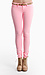 Neon Pink Skinny Jeans Thumb 1