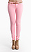 Neon Pink Skinny Jeans Thumb 1