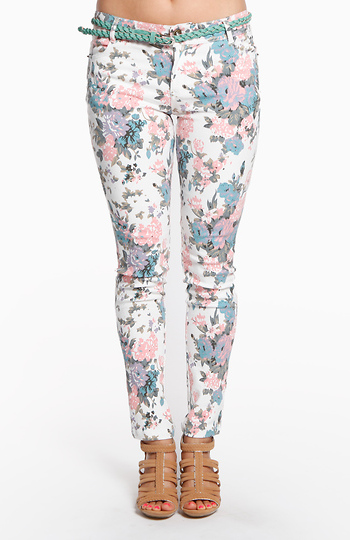 Country Floral Jeans Slide 1