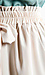 Ivory Ruched Pocket Skirt Thumb 4