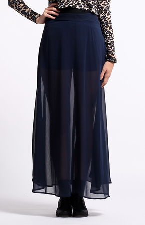 maxi skirt with shorts attached