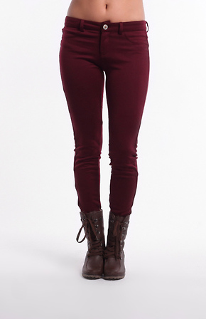 Colored Skinny Jeggings by Sans Souci