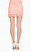 Scalloped Crochet Mini Skirt Thumb 3