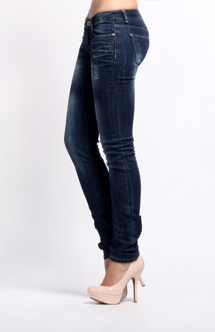 LowRise Skinny Jeans by Machine Jeans