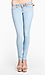 Light Wash Skinny Mini Jeans Thumb 1