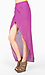 Purple Splice Skirt with Shorts Thumb 2