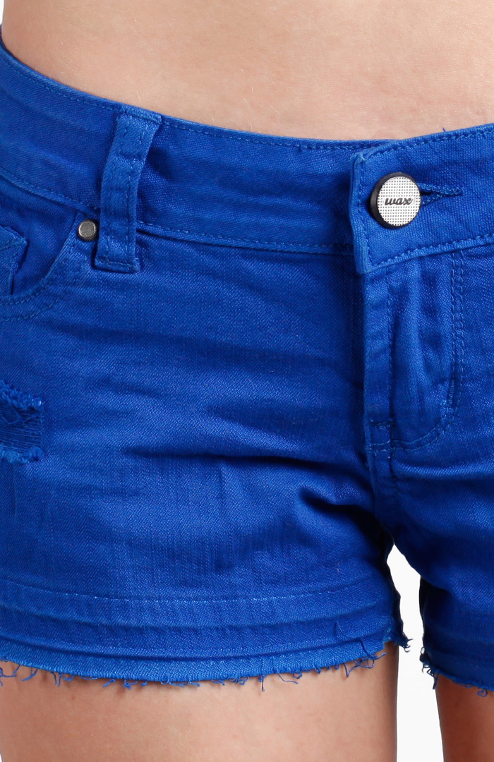 Colored Denim Shorts by Wax Jeans