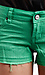 Colored Denim Shorts Thumb 4