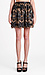 Abstract Print Full Skirt Thumb 1