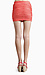 Peach Textured Body Con Skirt Thumb 3