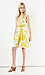 Diane Von Furstenberg New Yahzi Short Silk Jersey Wrap Dress Thumb 1