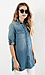 Suzy Cotton Denim Shirt Dress Thumb 3