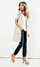 Line & Dot Cotton Linear Sleeveless Jacket Thumb 3