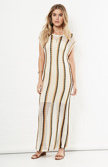 Callahan Weave Maxi Dress Slide 1