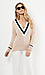 Front Row Shop V-Neck Cotton Sweater Thumb 3