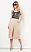 Glamorous Sand Satin Culottes Thumb 1