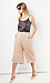 Glamorous Sand Satin Culottes Thumb 3