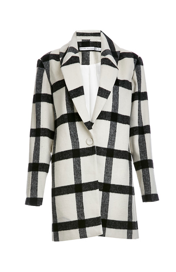 Finders Keepers Vacate Wool Blend Coat Slide 1