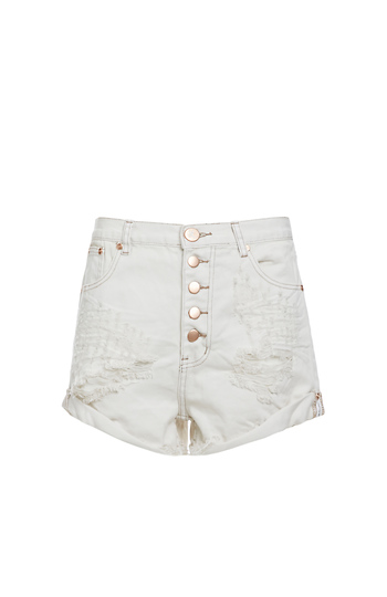 One Teaspoon Froste Outlaws Shorts Slide 1