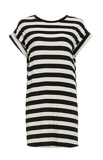 Knot Sisters Striped Stone Dress Slide 1