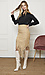 NIGHTWALKER x Tres Chic Vegan Suede Fringe Skirt Thumb 4