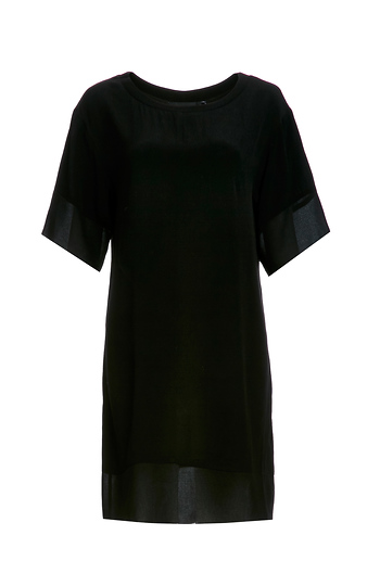 Blank Space Crepe Tee Dress Slide 1