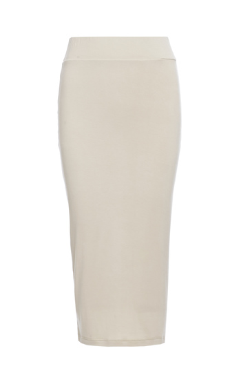 BLQ BASIQ Jersey Knit Pencil Skirt Slide 1