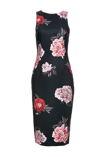 Cameo Erase Me Floral Midi Dress Slide 1