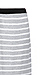 NYTT Banded Striped Ribbed Knit Skirt Thumb 3