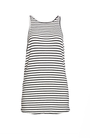 Babakul Knotty Gal Open Back Jersey Knit Tank Slide 1