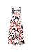 Pleated A-Line Midi Dress Thumb 1