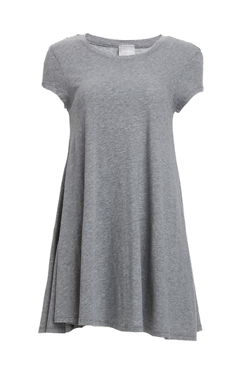 BOBI Swing Cotton Jersey Tunic Dress Slide 1
