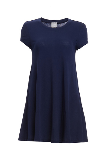 BOBI Swing Cotton Jersey Tunic Dress Slide 1