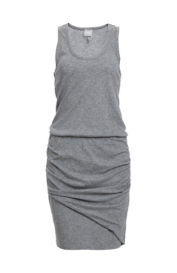 BOBI Drop Waist Cotton Tank Dress Slide 1