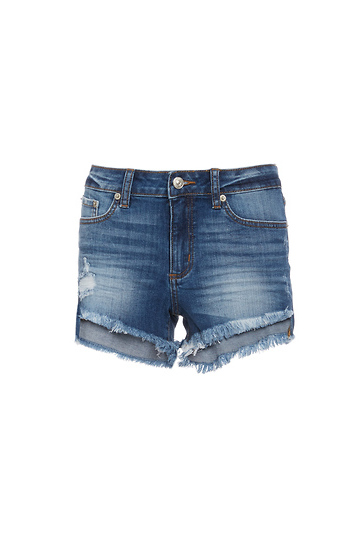 Huntington High Low Cutoff Shorts Slide 1