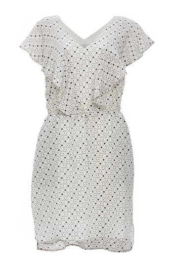 Greylin Silk Print Adrienne Dress Slide 1