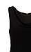 BOBI BLACK Cowl Neck Shirred Dress Thumb 3