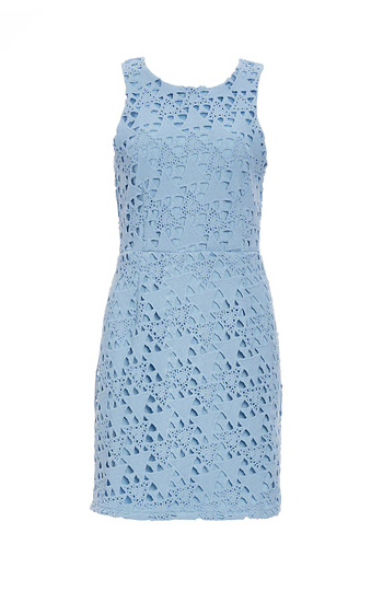 Louise Crochet Lace Dress Slide 1