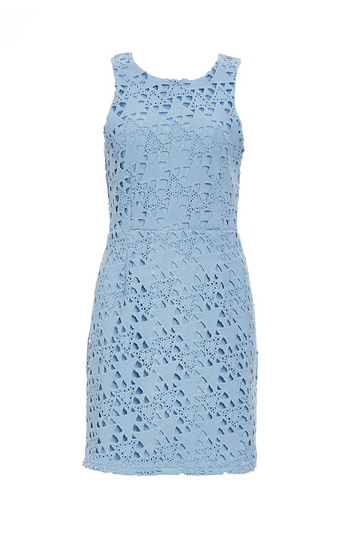 Louise Crochet Lace Dress Slide 1