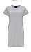 Cotton Striped T-Shirt Dress Thumb 1