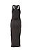 Michael Stars Racerback Ruched Knit Midi Dress Thumb 2