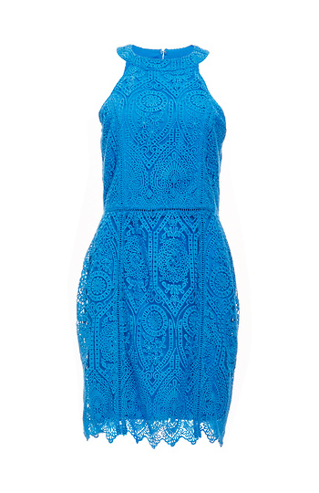 Adelyn Rae Moroccan Embroidery Lace Dress Slide 1