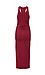 Michael Stars Racerback Ruched Knit Midi Dress Thumb 2