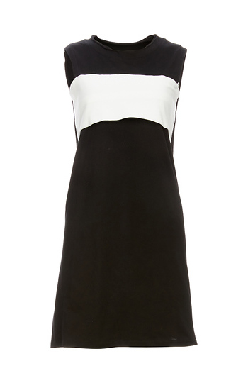 Stan Colorblock and Cutout Knit Dress Slide 1