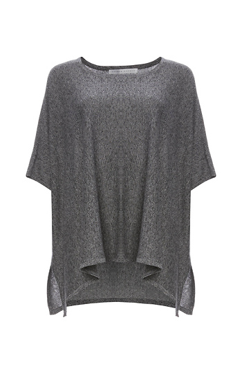 Susana Monaco Heathered Pullover Knit Top Slide 1