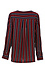 Sensibly Striped Long Sleeve Woven Blouse Thumb 2