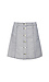 Minkpink Pinstripe Button Front Skirt Thumb 1