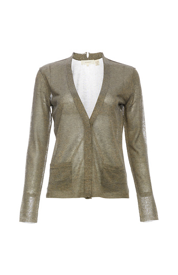 Inhabit Sheer Metallic Cardigan Slide 1