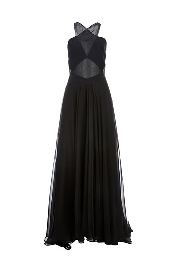 Fame & Partners Imogen Chiffon Gown Slide 1