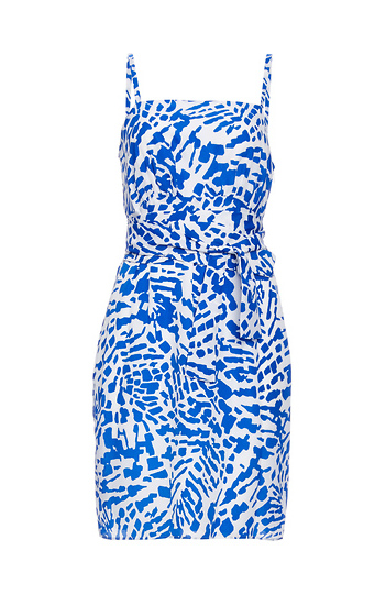 Susana Monaco Harbor Belted Dress Slide 1